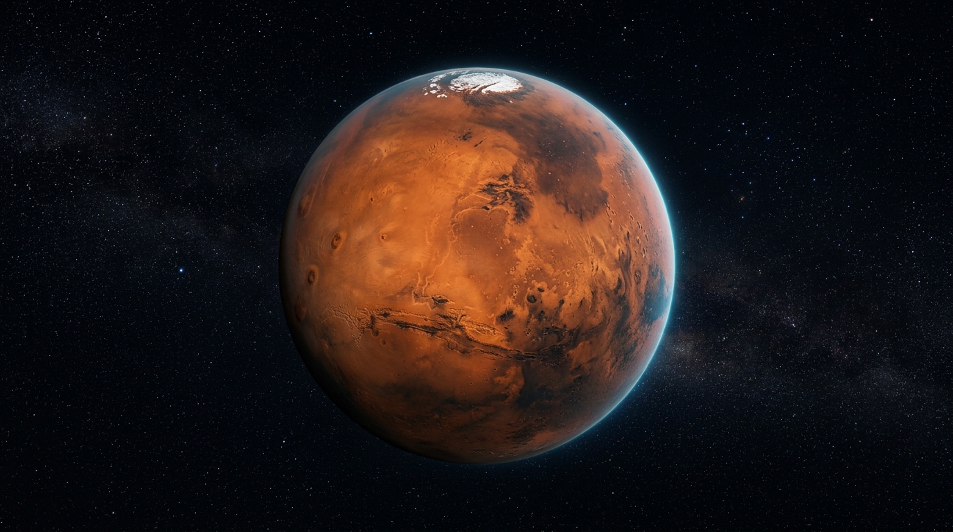 How to Observe Mars & Its Polar Ice Caps